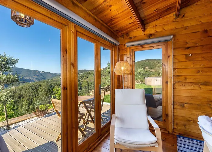 Ferienhaus Wood House Amazing View Douro *