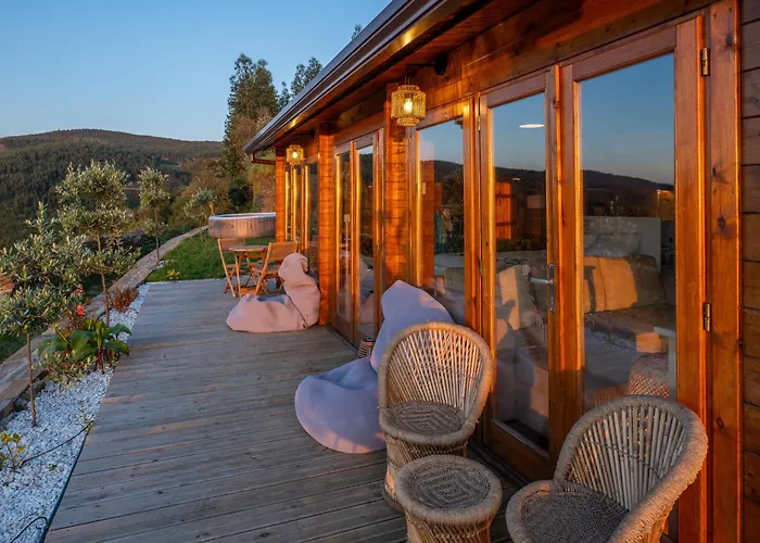 Ferienhaus Wood House Amazing View Douro